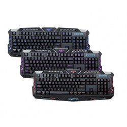 Teclado NISUTA NSKB25L USB con retroiluminación