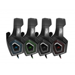 Auricular gamer NISUTA NSAUG350 con micrófono colores varios