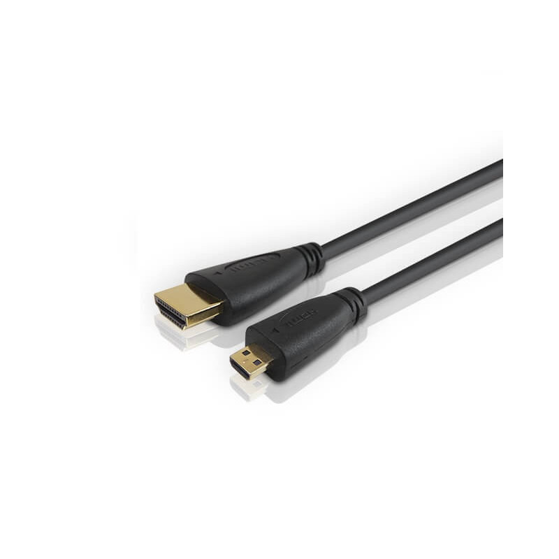 Cable HDMI NISUTA NSCAMICROHD2 a micro HDMI 1.5m Cable HDMI NISUTA NSCAMICROHD2 a micro HDMI 1.5m
