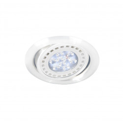 Spot SAN LORENZO embutido para 1 luz GU10 AR111 orientable blanco