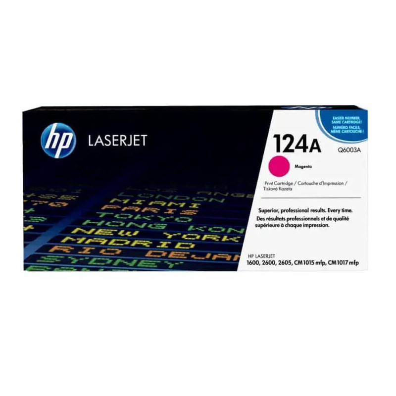 Toner hp 2600 q6003a original magenta