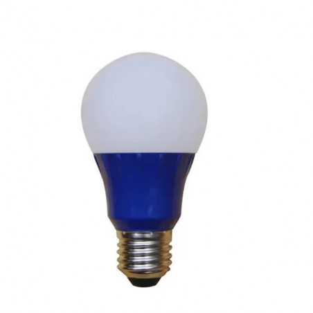Lámpara Led SICA Bulbo Clásica A60 E27 Decorativa de 3w Luz Azul