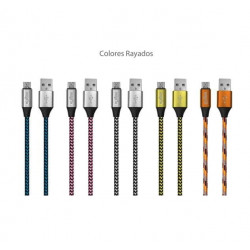 Cable Micro USB NISUTA NSCATEMI 1 metro varios colores