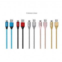 Cable Micro USB NISUTA NSCATEMI 1 metro varios colores