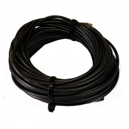 Cable unipolar 6mm2 negro por 3 metros