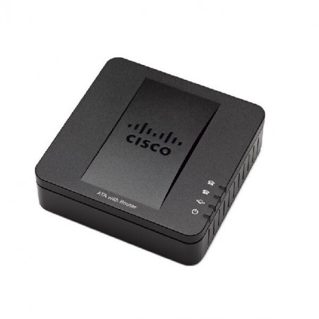 Adaptador telefonico CISCO voips 2 fxs