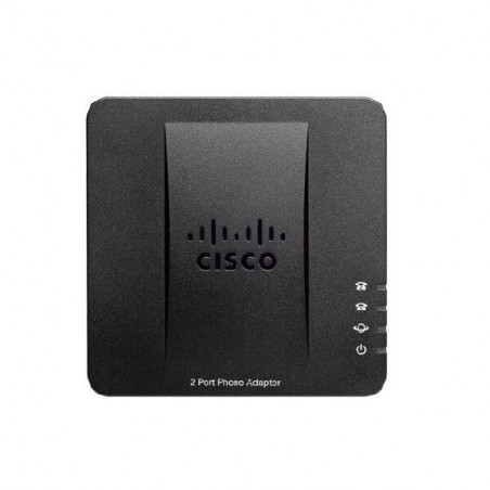 Adaptador telefonico CISCO voips 2 fxs