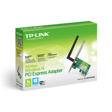 Placa de red Wi-Fi TP-LINK TL-WN781ND 150mbps