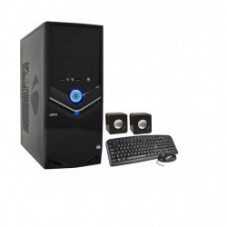 Gabinete performance dx-atx600 6810 kitx4 6810 teclado+parlante+mouse de 600w
