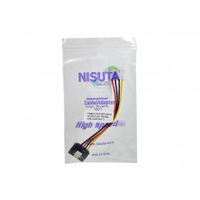 Cable adaptador SATA NISUTA NSCAPOSAT Power a 4 pines Molex