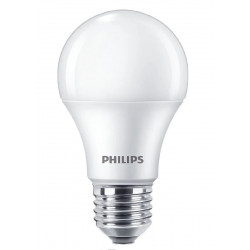 Lámpara LED PHILIPS bulbo ECOHOME a60 e27 de 12w 6500k luz fria