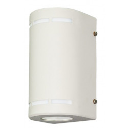 Aplique FERROLUX OPORTO bidireccional para 2 luces GU10 con raja blanco