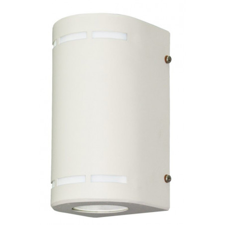 Aplique FERROLUX OPORTO bidireccional para 2 luces GU10 con raja blanco
