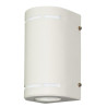 Aplique FERROLUX OPORTO bidireccional para 2 luces GU10 con raja blanco