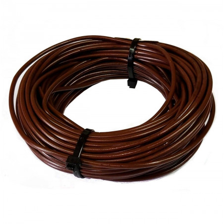 Cable unipolar de 1,00mm2  x  15mts  color marron