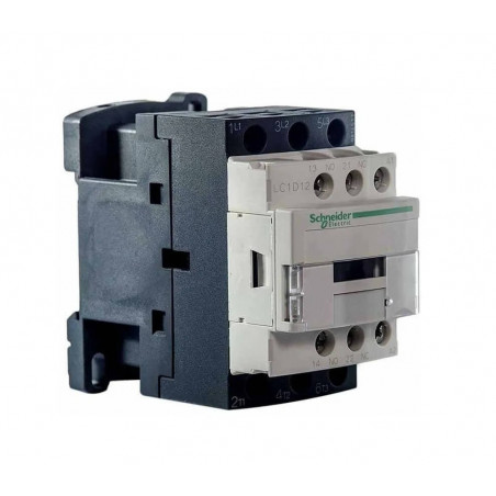 Contactor SCHNEIDER tripolar 12a 1na+1nc bob.220vca