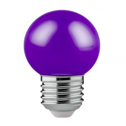 Lámpara led etheos gota lam1vec e27 de 1w 220v luz purpura