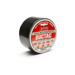 Cinta multiproposito TACSA ductac 48mmx9mtx0.26mm negro