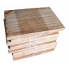 Roseta de madera 7x11cm