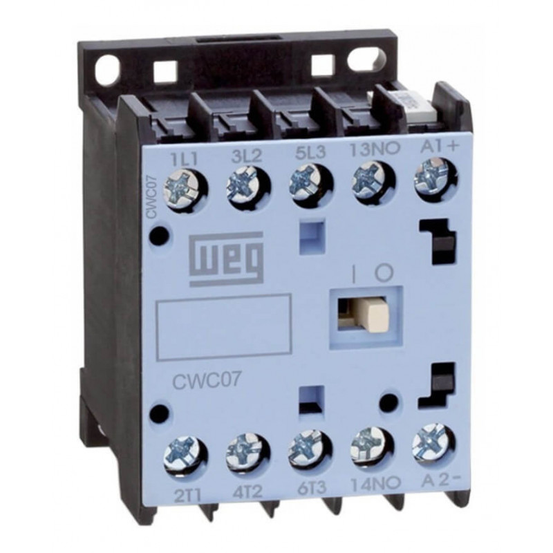Minicontactor WEG cwc 07.10 - 220v  7 amp 1na