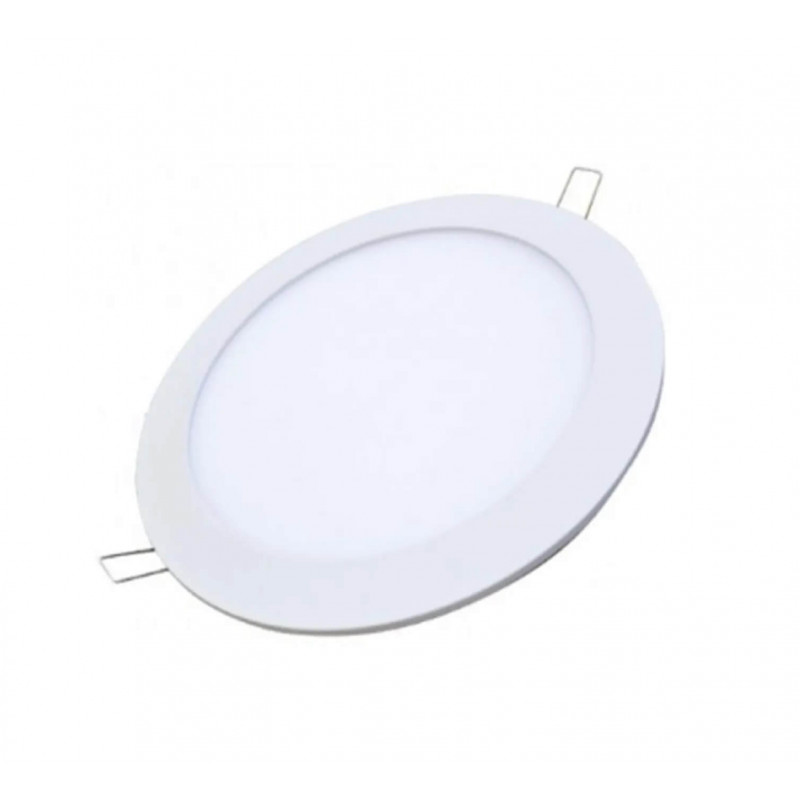 Panel embutido Led ETHEOS Redondo 12w 6500k luz fria