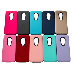 Protector tpu soul antishock moto e5 xt1944 varios colores