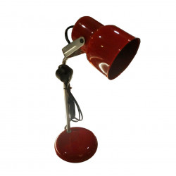 Velador de mesa san justo carilo-lr8800 rojo metalizado