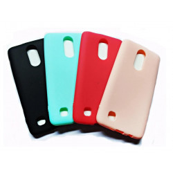Protector la web celular tpu slim para lg x230 k4 2017 colores varios