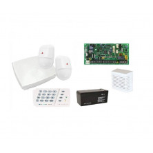 Kit PARADOX combo k636 sp4000 +2 antimasc + teclado + bateria + 1 sirena + 1 magnetico