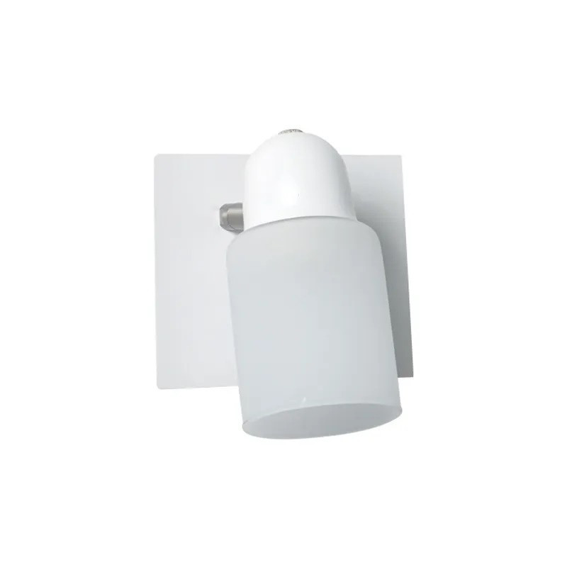 Spot FERROLUX PISA para 1 luz E27 tulipa cilindro blanco Spot FERROLUX PISA para 1 luz E27 tulipa cilindro blanco