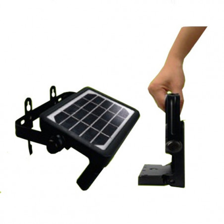 Luminaria LUMENAC SOLAR 105 ip65 de pared 5w 500lm 4000°k con sensor 120° 6m