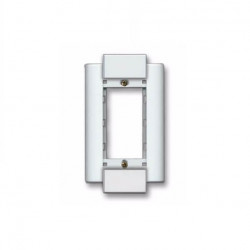 Tapa bastidor JELUZ VERONA 3 módulos blanco