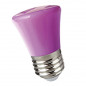 Lámpara led TBCin gota guirnalda 2w E27 luz púrpura