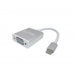 Conversor NISUTA usb c 3.1 a VGA hembra