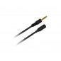 Cable NISUTA para audio alargue 3.5 stereo M-H 1,8m