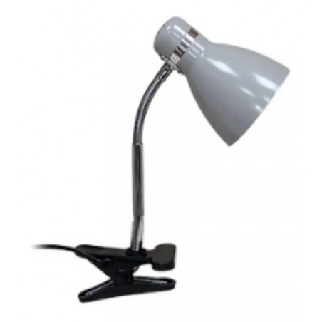 Lámpara de Escritorio CANDIL Tipo Pinza Flexible E27 40w Colores Varios