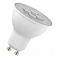 Lámpara dicroica silverlight led sl gu10 de 5.4w luz cálida