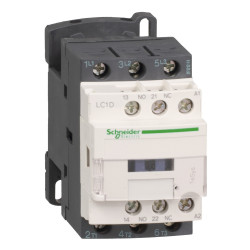 Contactor SCHNEIDER tripolar de 9a 1na+1nc bobina 24vca