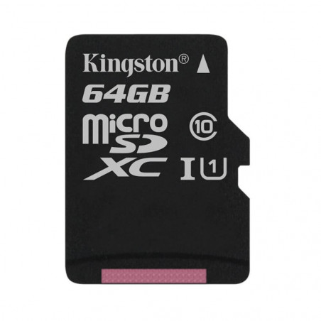 Memoria MicroSD KINGSTON SDCS 64GB clase 10