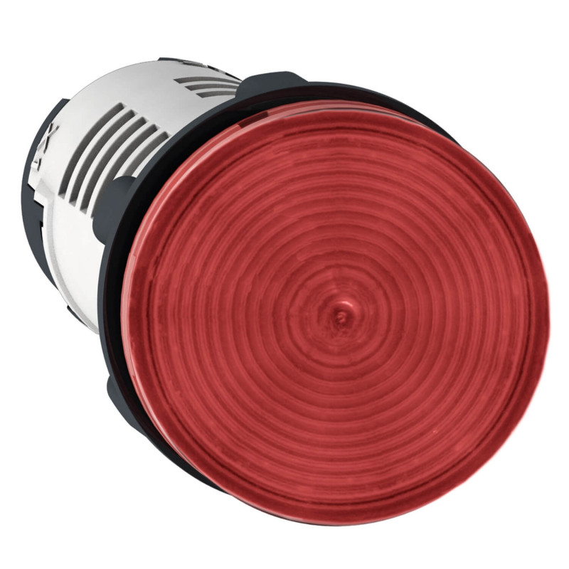 Piloto luminoso led SCHNEIDER xb7ev04mp color rojo de 230vca