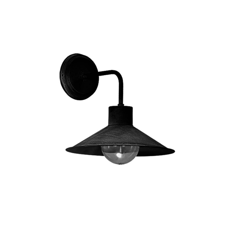 Aplique SAN JUSTO ENSENADA chapa para 1 luz E27 negro Aplique SAN JUSTO ENSENADA chapa para 1 luz E27 negro