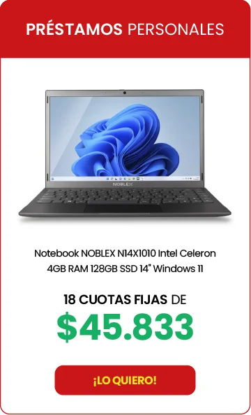 Notebook NOBLEX N14X1010 Intel Celeron